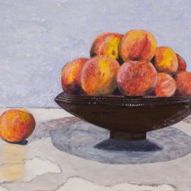 Peaches in the Ebony Bowl