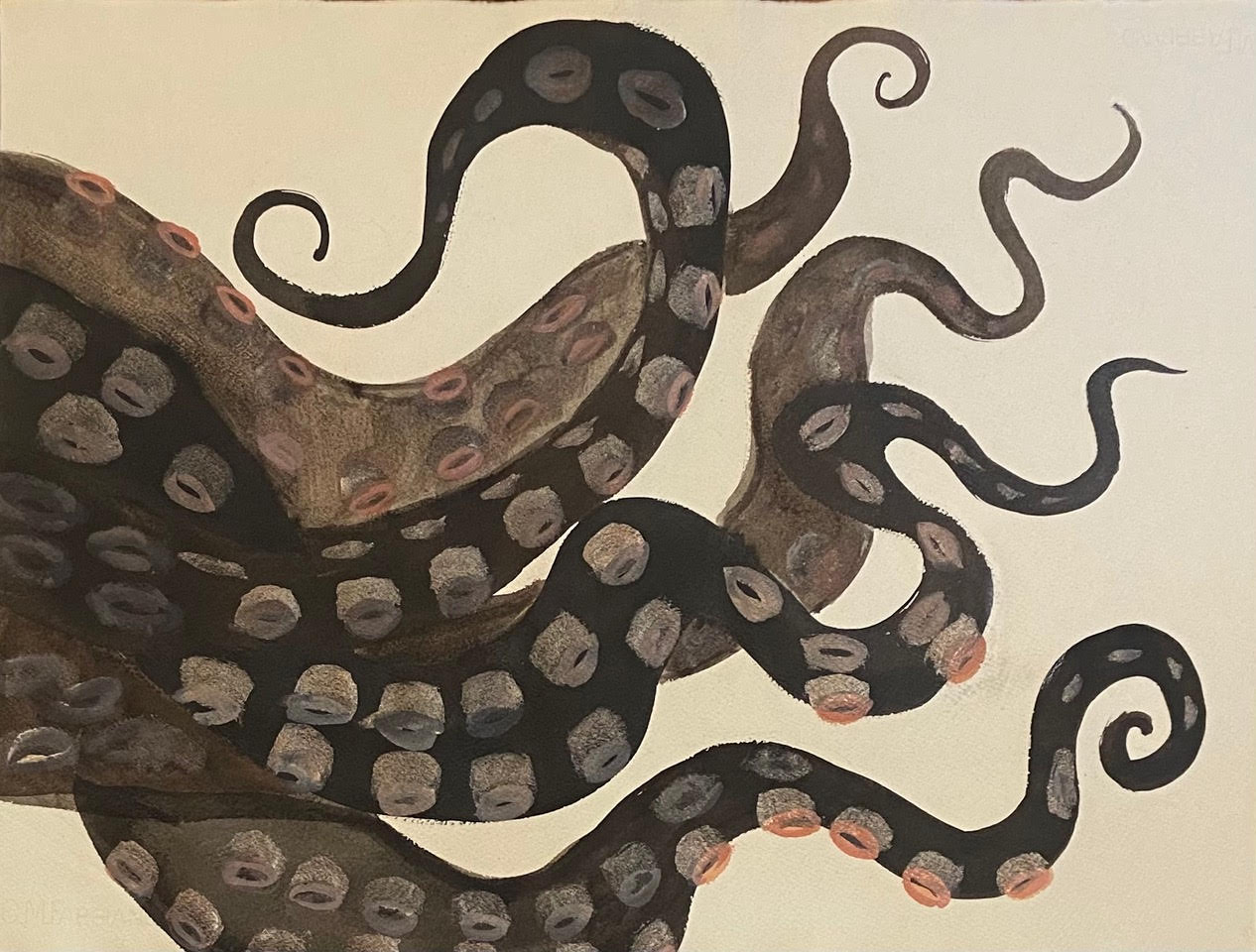 Tentacles in Sepia